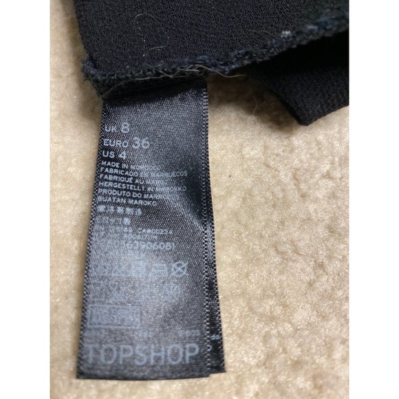 TOPSHOP Tank Top Size 4 - Picture 3 of 5